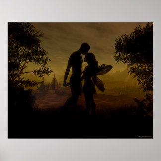 Forbidden Love Canvas Print by Julie Fain