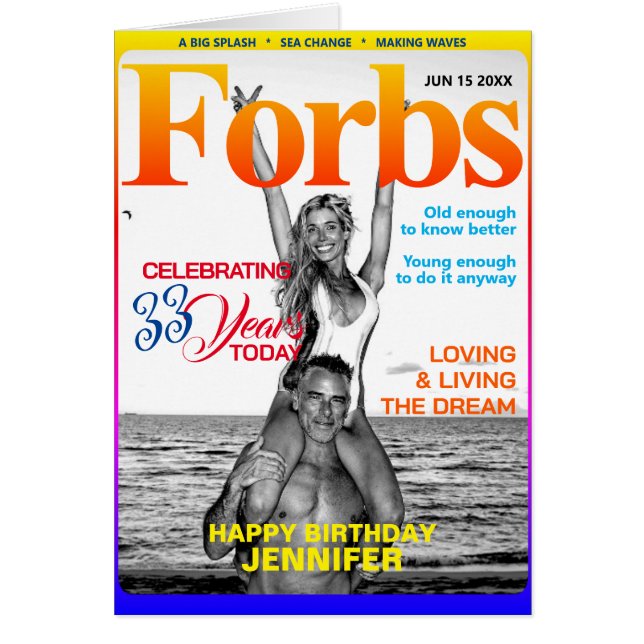 Forbs (Forbes Parody) Birthday-Photo-Message-Age (Front)