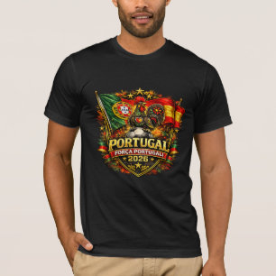 FORÇA PORTUGAL T-Shirt 🇵🇹 Portugal Pride