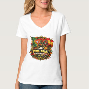 FORÇA PORTUGAL T-Shirt 🇵🇹 Portugal Pride
