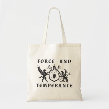 Force And Temperance Pegasus And Chimera Tote Bag by LVMENES at Zazzle