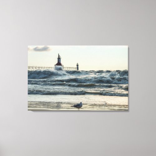 Force Behind Beauty Canvas Print