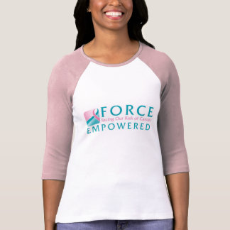 FORCE Facing Our Risk of Cancer Empowered tee