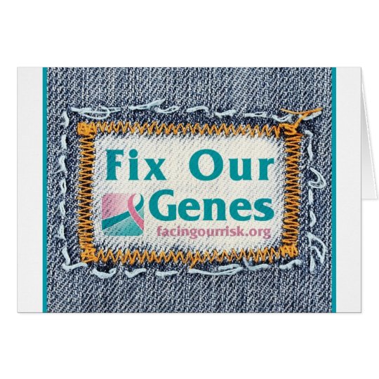 FORCE Fix Our Genes notecard