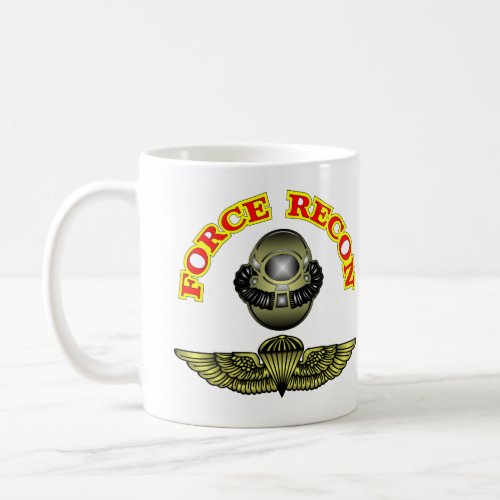 Force Recon Diver Jump Coffee Mug