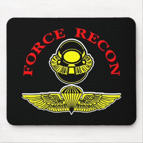 Force Recon Diver Jumpblack Mouse Pad