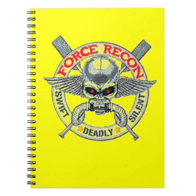 FORCE RECON NOTEBOOK (Front)