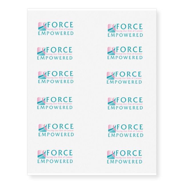 FORCE Temporary Tattoos (Front)