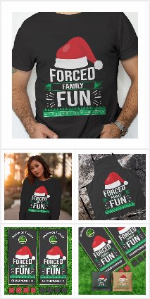 Forced Family Fun Christmas