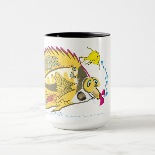 Forceps fish long_nosed butterfly fish mug