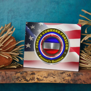 Forces Command FORSCOM  Plaque