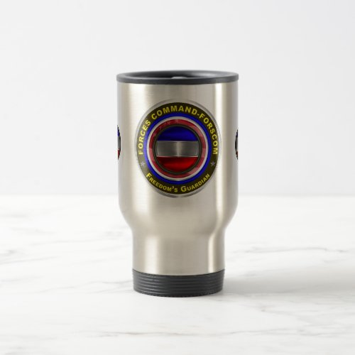 Forces Command FORSCOM  Travel Mug