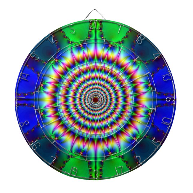 Forcus in!_ dartboard (Front)