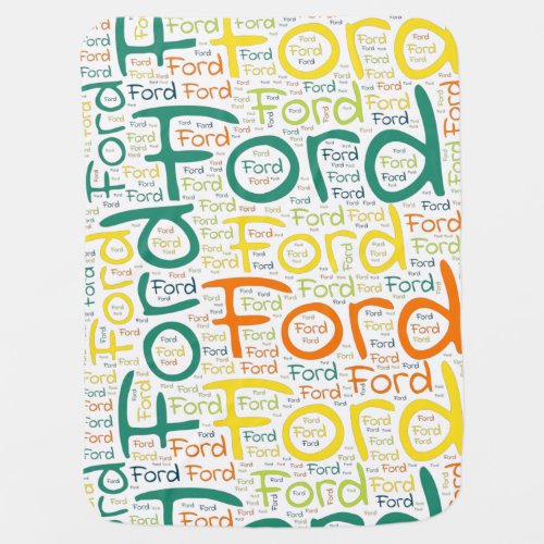 Ford Baby Blanket
