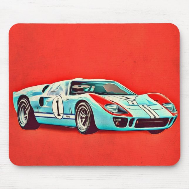Ford GT40 Mouse Pad (Front)