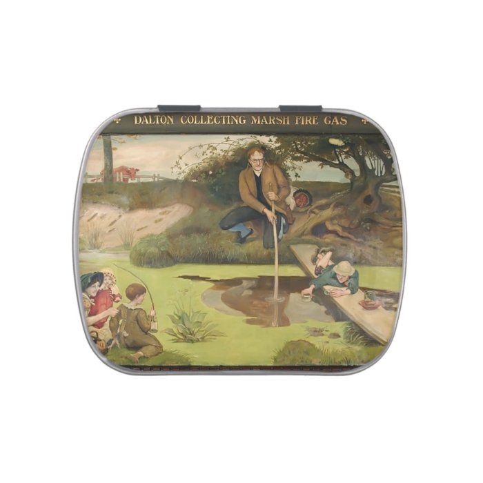 Ford Madox Brown Dalton Collecting Marsh Fire Gas Jelly Belly Candy Tins