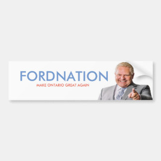 FORD NATION MOGA BUMPER STICKER