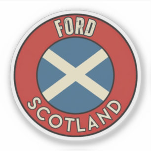 Ford, Scotland Sticker