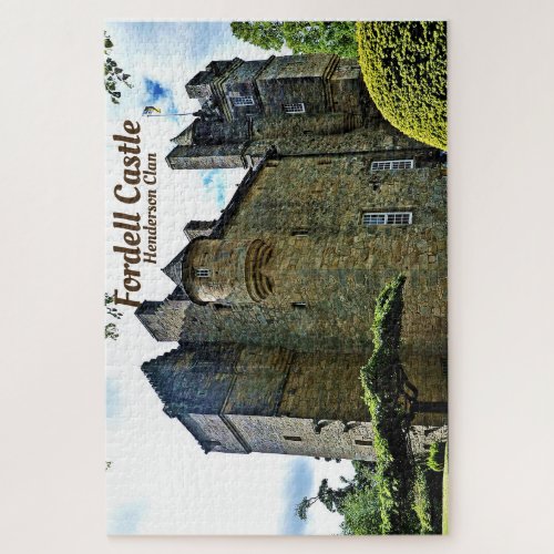 Fordell Castle  Henderson Clan Jigsaw Puzzle