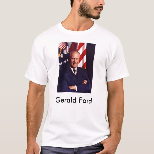 fordportrait, Gerald Ford T-Shirt (Front)