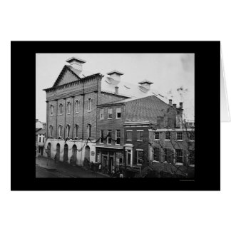 Ford's Theater, Scene of Lincoln's Death 1865 Cards