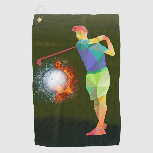 Fore! Custom Golf Towels for Every Player (Front)