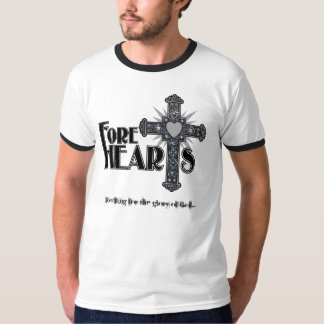 Fore Hearts Ringer Tee