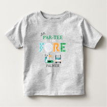 Fore, Let's Par-tee Golf 4th Birthday Golfing Toddler T-shirt