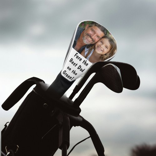 Fore the Best Dad Golf Head Cover
