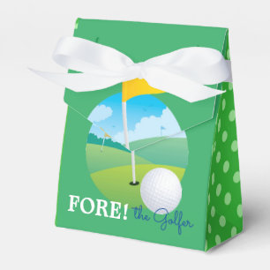 Fore The Golfer Favor Box