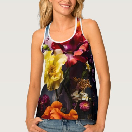 Foreboding lowers tank top