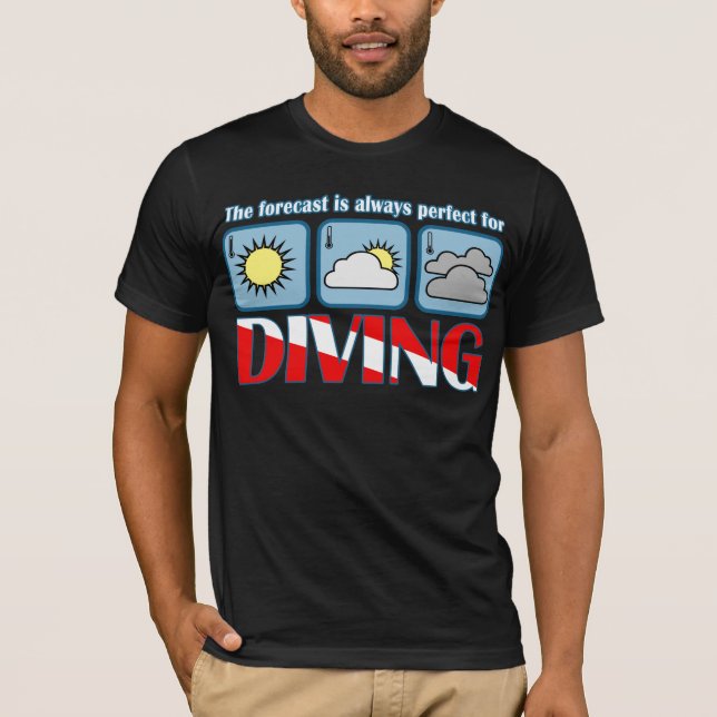 Forecast for Diving T-Shirt (Front)