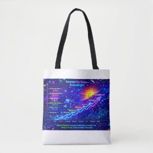 Forecast for Today: BrainyBright Weather!Tote bags