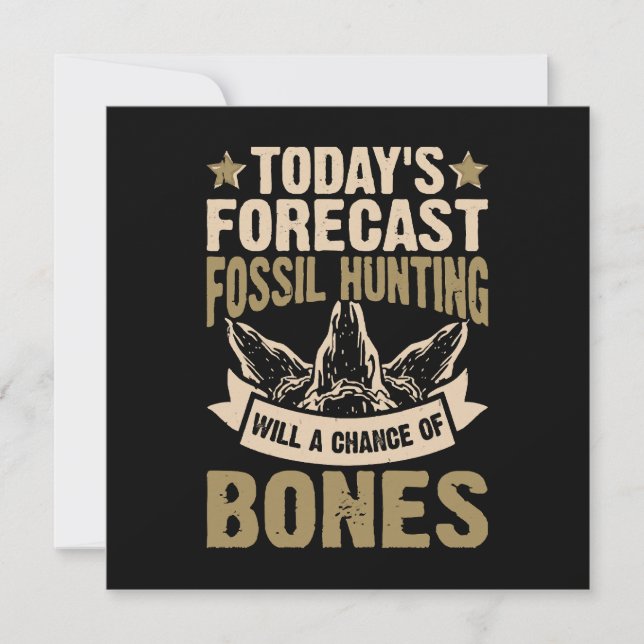 Forecast Fossil Hunting Will A Chance Of Bones (Front)