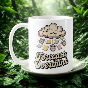 Forecast: Overthink Cognitive Chaos with Color Coffee Mug
