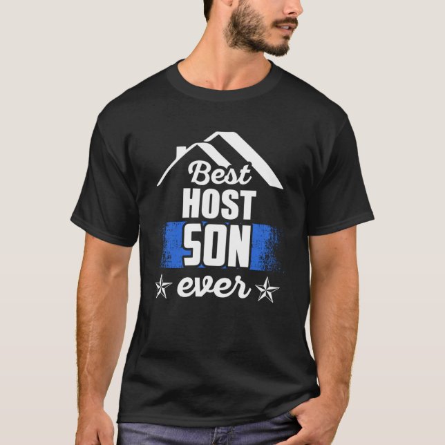 Foreign Host Family Best Son Exchange Student T-Shirt (Front)