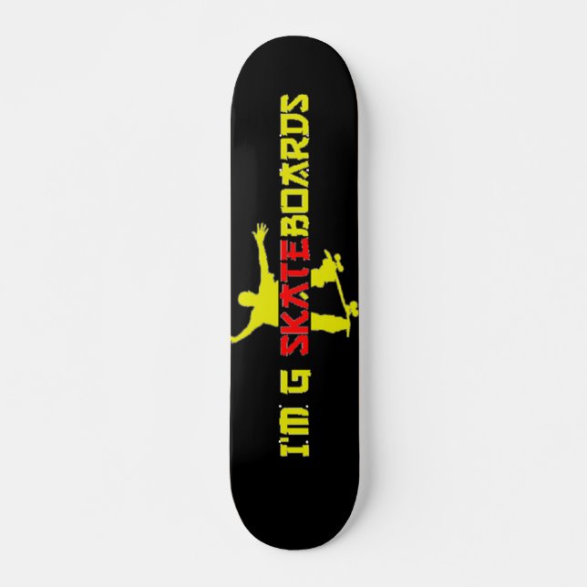 Foreign Style Font Skateboard #2 Deck (Front)