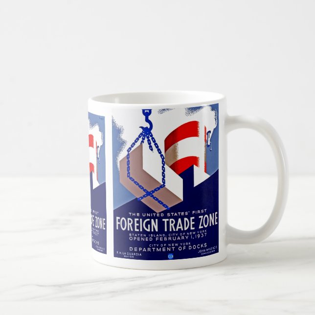 Foreign Trade Zone Coffee Mug (Right)