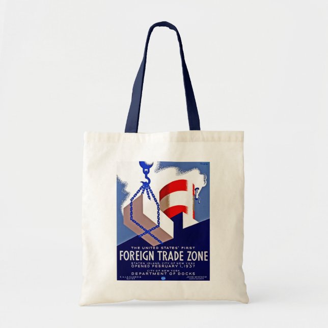 Foreign Trade Zone Tote Bag (Front)