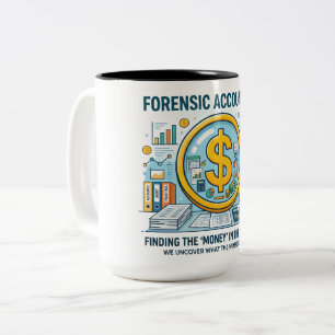Forensic Accountant Cash Flow Detective Mug