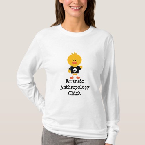 Forensic Anthropology Chick Hoodie T_Shirt