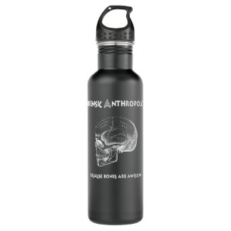 Forensic Anthropology Tee Stainless Steel Water Bottle