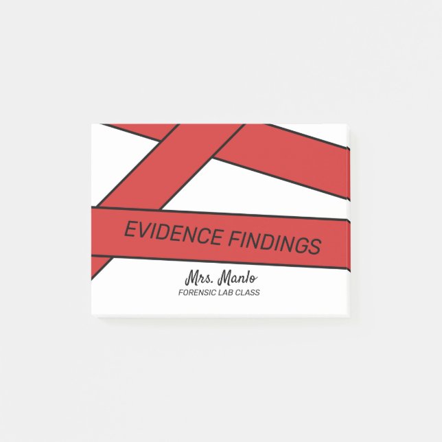 Forensic Lab Class Script Name  Notes (Front)