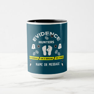Forensic science criminalistics investigator mug