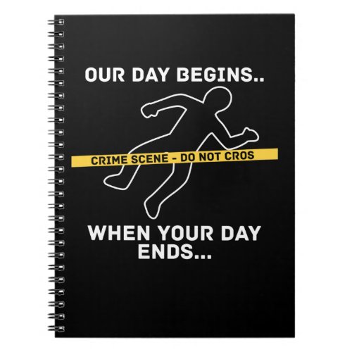 Forensic Science Investigator Detective Forensics Notebook
