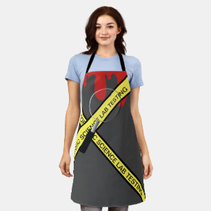 Forensic Science Lab Teacher Testing Class Apron