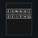 Forensic Science Periodic Table<br><div class="desc">Forensic Science Periodic Table</div>