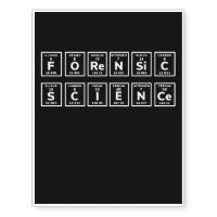 Forensic Science Periodic Table