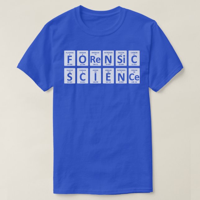 Forensic Science Premium  T-Shirt (Design Front)