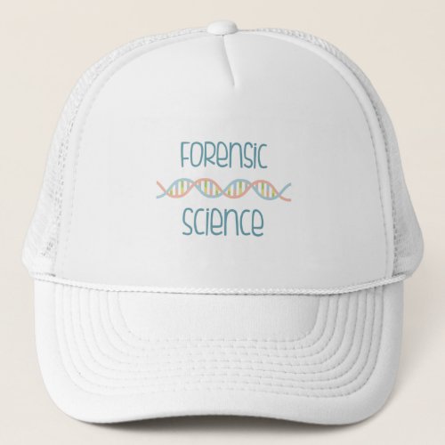 Forensic Science Trucker Hat